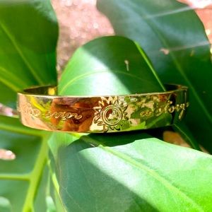 Gold Lilly Pulitzer Sun Bangle Bracelet